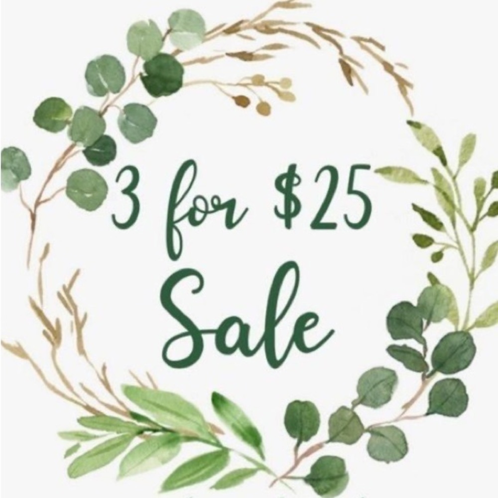 🌸 3 for $25 SALE! Bundle and Save!